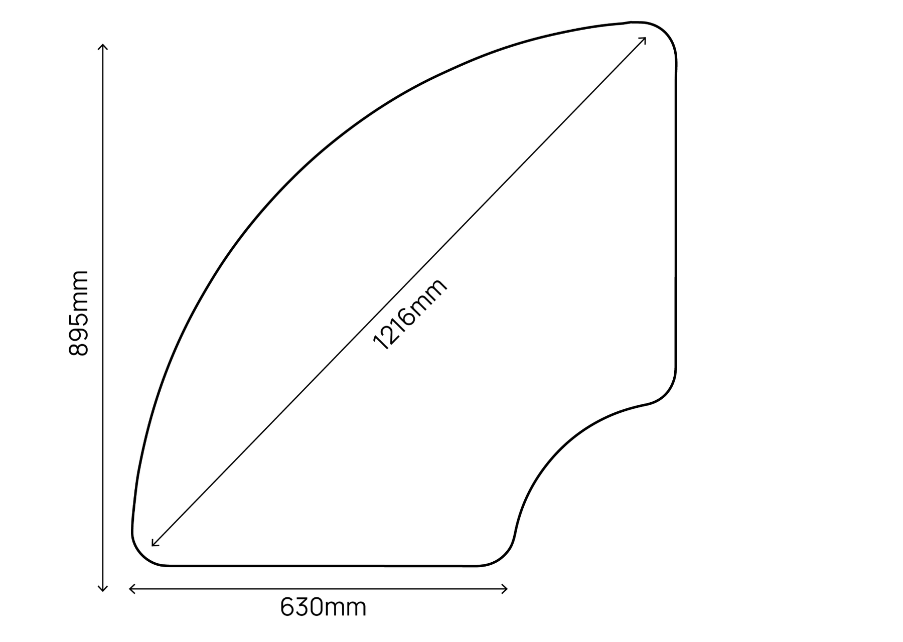 Little Quadrant dimensions
