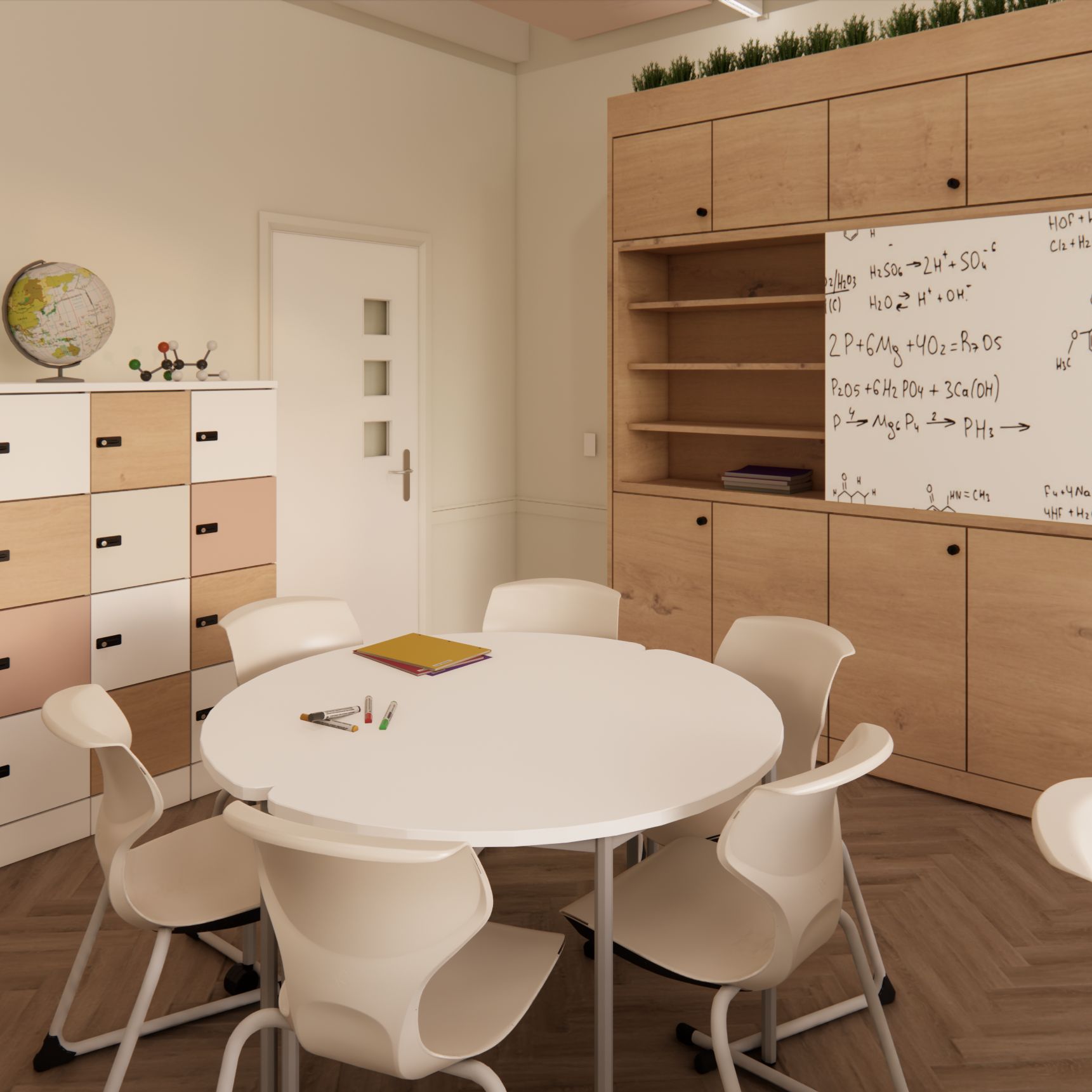 Semi Circular Tables — view 2